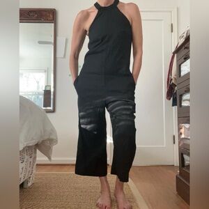 Black Halter Jumpsuit